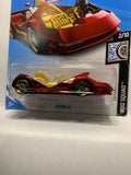 Red Deora III Rod Squad FYB43 D7C3 G1 2018 Long Card Hot Wheels Diecast Car