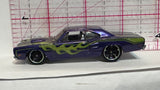 Purple Flames '69 Dodge Coronet Superbee L9920 Hot Wheels Diecast Car