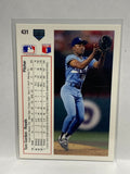 # 431 Tom Gordon  Kansa City Royals 1991 UD Baseball card
