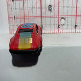 Red Porsche 911 #811 Yatming Diecast Car