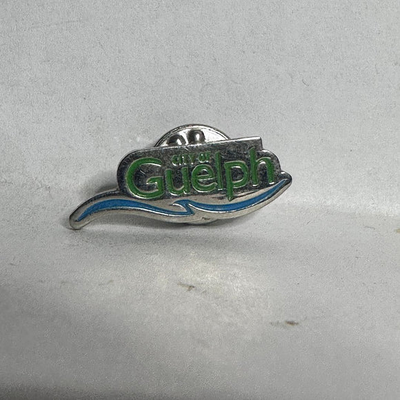 City of Guelph Logo  Lapel Pin