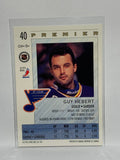 # 40 Guy Herbert  St Louis Blues 92-93 O-Pee-Chee Premier Hockey Cards