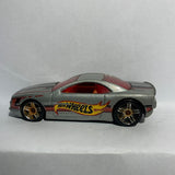 Silver Muscle Tone Hot Wheels Diecast Car