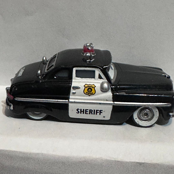 Black Police Sheriff 49 Merc Disney Pixar CARS Diecast Car