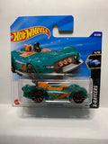 Green Monteracer X-Raycers HYX86 N521 2024 Short Card Hot Wheels Diecast Car