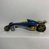 Blue Greased Lightnin Hot Wheels Diecast Car