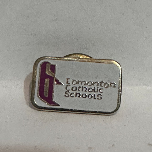 Edmonton Catholic Schools Logo  Lapel Pin