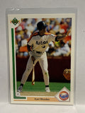 # 466 Karl Rhodes  Houston Astros 1991 UD Baseball card