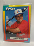 # 80T Junior Noboa  Montreal Expos 1990 Topps Baseball Cards