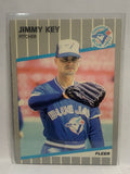 # 236 Jimmy Key  Toronto Blue Jays 1989 Fleer Baseball card