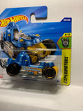 Blue Speed Driver Experimotors JBB25 N521 2024 Short Card Hot Wheels Diecast Car