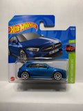 Blue '19 Mercedes-Benz A-Class HW Hatchbacks HCV27 M521 2021 Short Card Hot Wheels Diecast Car