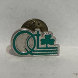 QT Shamrock Logo  Lapel Pin