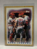 # 281 Team Leaders  Cincinnati Reds 1987 Topps Baseball Cards