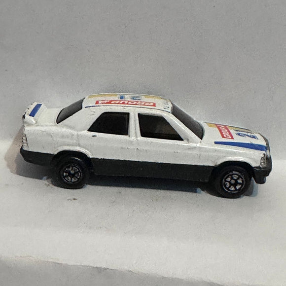 White #21 Group A #821 Mercedes Benz Yatming Diecast Car