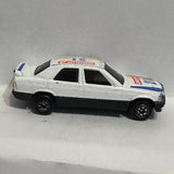 White #21 Group A #821 Mercedes Benz Yatming Diecast Car