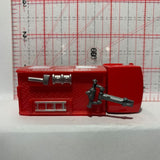 Red Fire & Rescue Service #8033 Unbranded Diecast Car