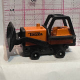 Orange Tonka Bulldozer Mcdonalds 2003 Hasbro Diecast Car