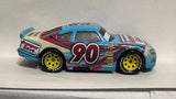 Blue Ponchy Wipeout DXV58 Disney Pixar CARS Diecast Car