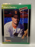 # 65 Mark Davis  San Diego Padres 1989 Donruss Baseball Cards