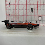 White Honda Formula Racer Hot Wheels Diecast Car