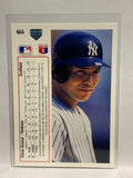 # 464 Oscar Azocar  New York Yankees 1991 UD Baseball card