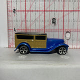 Blue 1932 Ford Woody Wagon Fresh Metal Maisto Diecast Car