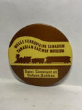 Canadian Railway Museum Saint Constant Delson Quebec  Button Pinback