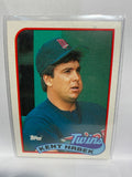 # 265 Kent Hrbek  Minnesota Twins 1989 Topps Baseball Cards