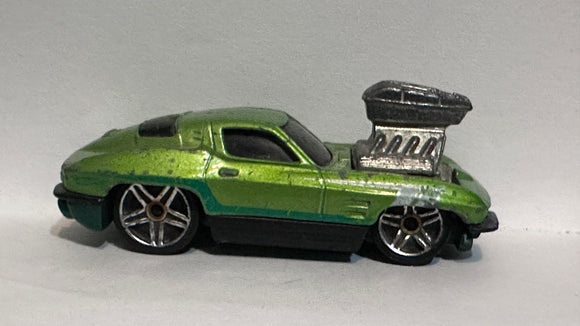 Green '53 Corvette ©2004 Hot Wheels Diecast Car