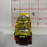Yellow Aero Pod X-Raycers Hot Wheels Diecast Car