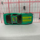 Green Turbo C4 Chevrolet Corvette 888-7 Yatming Diecast Car