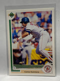 # 232 Carlos Quintana  Boston Red Sox 1991 UD Baseball Cards