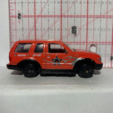 Red Ford Explorer 6061 Motor Max Diecast Car