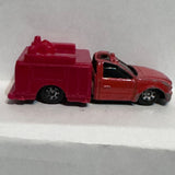Red Fire Truck Ford Transcontinetal Maisto Diecast Car
