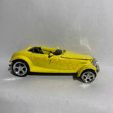 Yellow 97 Plymouth Prowler 1997 Racing Champions Car Diecast Car