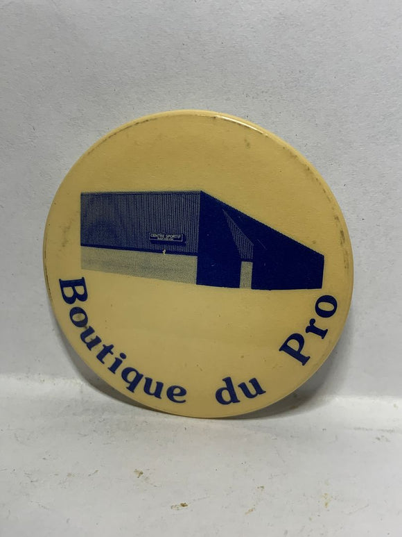 Bouuilding Advertisment  Button Pinback