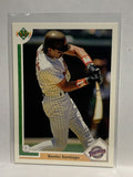 # 467 Benito Santiago  San Diego Padres 1991 UD Baseball card