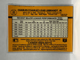 # 89 Charlie Leibrandt  Kansas City Royals 1989 Donruss Baseball Cards
