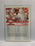 # 583 Ray Lankford  St Louis Cardinals 1992 Fleer Baseball Cards