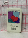Un message D'amour le telethon 1988 de la paralyere cerebrale  Button Pinback