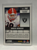 # 310 Brock Bowers Rookie Las Vegas Raiders 2024 Score Football Cards
