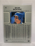 # 46 Bob Boone  Kansas City Royals 1990 Leaf Baseball Cards
