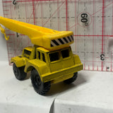 Yellow Jumbo Crane Lesney Matchbox Construction Diecast Car