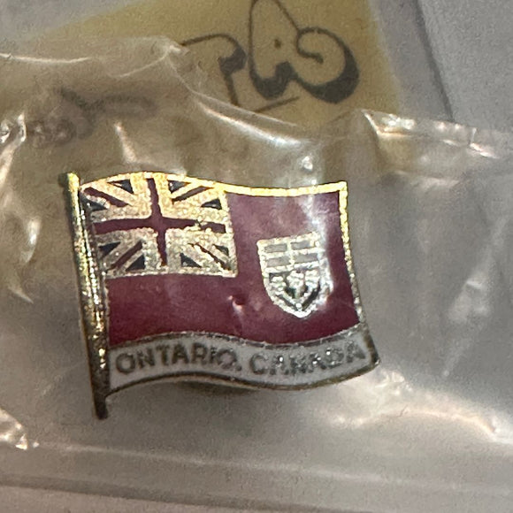 Ontario Province Flag  Lapel Pin