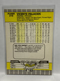 # 216 Vicente Palacios  Pittsburgh Pirates 1989 Fleer Baseball card