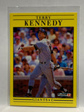 # 263 Terry Kennedy  San Francisco Giants 1991 Fleer Baseball card