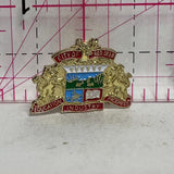 City of Red Deer Coat of Arms Alberta  Lapel Pin