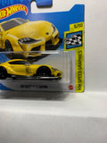 Yellow '20 Toyota Gr Supra HW Speed Graphics GTB76 M521 2018 Short Card Hot Wheels Diecast Car