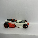 White Motoblade Hot Wheels Diecast Car
